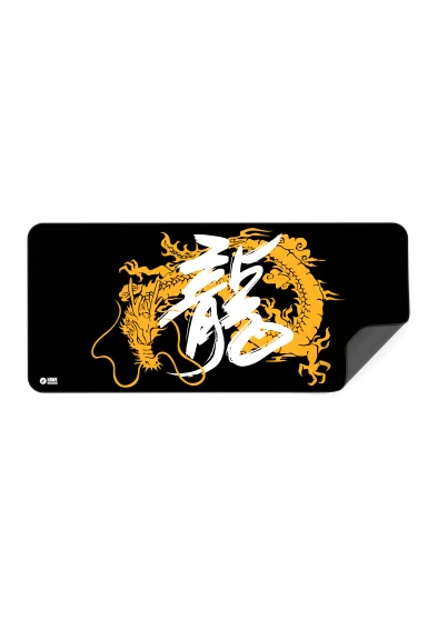 Hawk Yellow Dragon 90x40 Mouse Pad