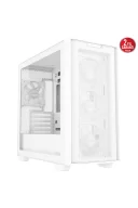 Asus A21 PLUS TG ARGB Siyah Temperli Cam USB 3.2 Mid Tower ATX Gaming Kasa