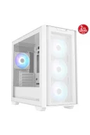 Asus A21 PLUS TG ARGB Siyah Temperli Cam USB 3.2 Mid Tower ATX Gaming Kasa