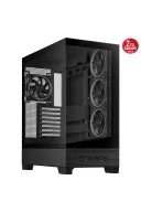 Asus A31 PLUS TG ARGB Siyah Temperli Cam USB 3.2 Mid Tower ATX Gaming Kasa