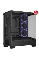 Asus A31 PLUS TG ARGB Siyah Temperli Cam USB 3.2 Mid Tower ATX Gaming Kasa