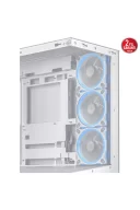 Asus A31 PLUS TG ARGB Beyaz Temperli Cam USB 3.2 Mid Tower ATX Gaming Kasa