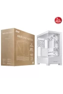 Asus A31 PLUS TG ARGB Beyaz Temperli Cam USB 3.2 Mid Tower ATX Gaming Kasa