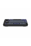 Hawk Gaming HK255 Membrane LCD RGB Kablosuz/Bluetooth Siyah Gri %75 Türkçe Gaming Klavye