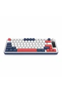 Hawk Gaming HK255 Membrane LCD RGB Kablosuz/Bluetooth Mavi Kırmızı %75 Türkçe Gaming Klavye