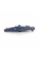 Hawk Gaming HK255 Membrane LCD RGB Kablosuz/Bluetooth Mavi Kırmızı %75 Türkçe Gaming Klavye