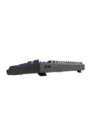 Hawk Gaming HK258 Membrane LCD RGB Kablosuz/Bluetooth Gri Mor Full Türkçe Gaming Klavye