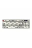 Hawk Gaming HK258 Membrane LCD RGB Kablosuz/Bluetooth Kırmızı Haki Full Türkçe Gaming Klavye