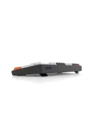 Hawk Gaming HK258 Membrane LCD RGB Kablosuz/Bluetooth Siyah Turuncu Full Türkçe Gaming Klavye