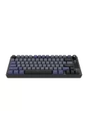 HK255 Membrane LCD RGB Kablosuz/Bluetooth Siyah Gri %75 Türkçe Gaming Klavye