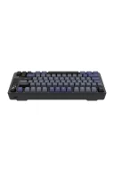 HK255 Membrane LCD RGB Kablosuz/Bluetooth Siyah Gri %75 Türkçe Gaming Klavye