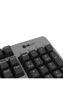 HK430 Mekanik Mavi Switch RGB Kablolu Metal Kasa Full Gaming Klavye
