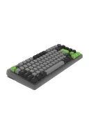 HK610 Gateron Switch RGB LCD Tri-Mode Kablosuz/Bluetooth %75 Gaming Klavye