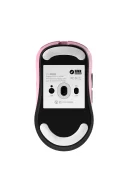 HM220 1K Hz 12000 DPI Tri-Mode Kablosuz/Bluetooth Pembe Gaming Mouse