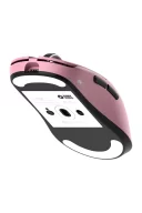 HM220 1K Hz 12000 DPI Tri-Mode Kablosuz/Bluetooth Pembe Gaming Mouse