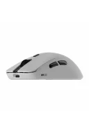 HM420 4K Hz 26000 DPI Tri-Mode Kablosuz/Bluetooth Şarj Standlı Beyaz Gaming Mouse
