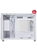 Asus Prime AP201 USB 3.2 Tempered Glass Mesh MicroATX Beyaz Kasa