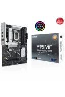 Asus Prime B860-PLUS-CSM 8666MHz (OC) DDR5 Soket LGA1851 M.2 HDMI DP ATX Anakart