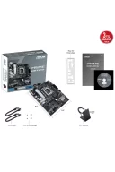 Asus Prime H610M-A WIFI D4 3200MHz DDR4 Soket 1700 M.2 HDMI DP VGA mATX Anakart