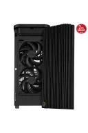 Asus ProArt PA401 Wood Edition Metal Panel Siyah USB 3.2 Mid Tower ATX Gaming Kasa