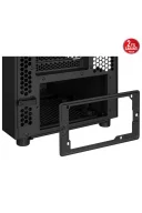 Asus ProArt PA401 Wood Edition Metal Panel Siyah USB 3.2 Mid Tower ATX Gaming Kasa