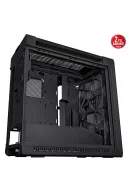 Asus ProArt PA602 Wood Edition Metal Panel USB 3.2 Mid Tower E-ATX Siyah Kasa