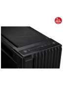 Asus ProArt PA602 Wood Edition Temperli Cam USB 3.2 Mid Tower E-ATX Siyah Kasa