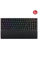 Asus ROG Strix Scope II 96 NX Snow Switch RGB Kablosuz Hotswap İngilizce Siyah Mekanik Gaming Klavye
