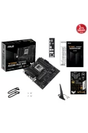 Asus Tuf Gaming A620M-Plus WiFi 6400MHz (OC) DDR5 Soket AM5 M.2 HDMI DP mATX Anakart