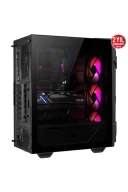 Asus TUF Gaming GT301 GamingGenTR Edition RGB Temperli Cam USB 3.1 Mid Tower Kasa
