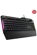 Asus TUF Gaming K1 Mekanik Hisli Türkçe RGB Oyuncu Klavyesi (90MP01X0-BKYA00)