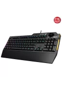Asus TUF Gaming K1 Mekanik Hisli Türkçe RGB Oyuncu Klavyesi (90MP01X0-BKYA00)