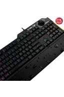 Asus TUF Gaming K1 Mekanik Hisli Türkçe RGB Oyuncu Klavyesi (90MP01X0-BKYA00)