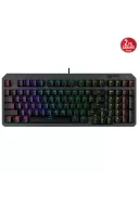 Asus TUF Gaming K3 RD/TR GEN II Red Switch Kablolu Türkçe RGB Optik Mekanik Gaming Klavye