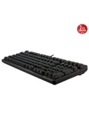 Asus TUF Gaming K3 RD/TR GEN II Red Switch Kablolu Türkçe RGB Optik Mekanik Gaming Klavye