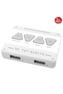 Asus TUF Gaming TF120 Beyaz ARGB Fan 3’lü Kasa Fanı