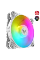 Asus TUF Gaming TF120 Beyaz ARGB Fan