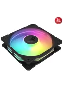 Asus TUF TR120 Reverse ARGB 120mm Siyah 3’lü Kasa Fanı