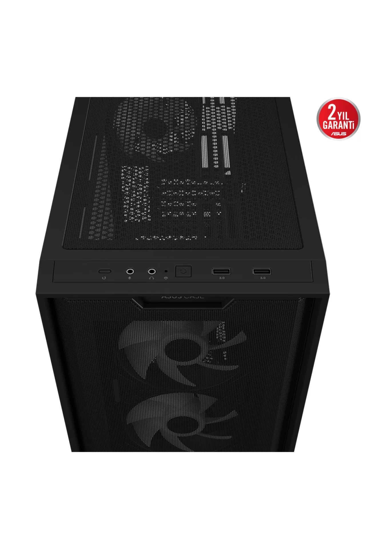 Asus A21 Plus ARGB Temperli Cam USB Gaming Kasa