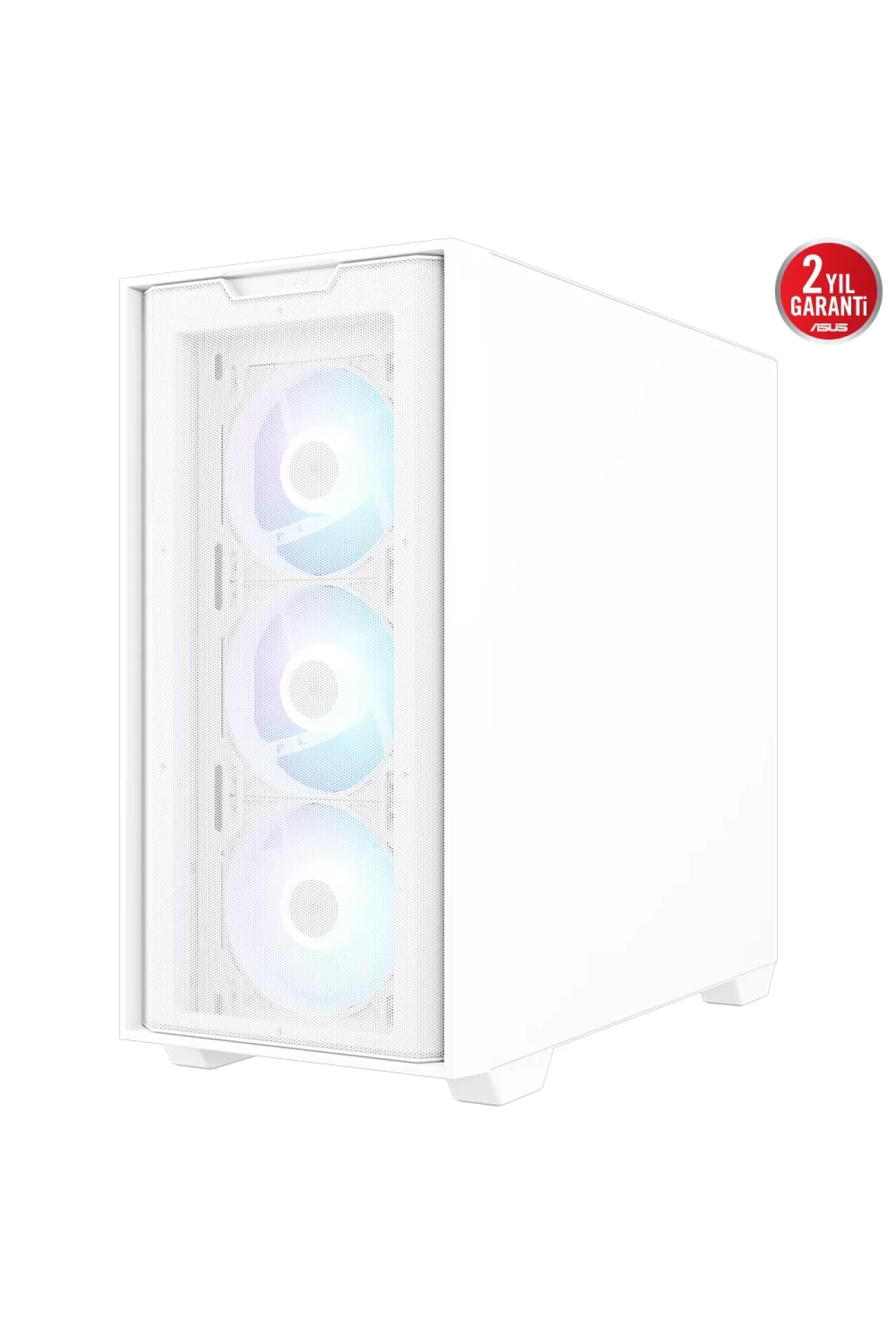 Asus A21 PLUS TG ARGB Siyah Temperli Cam USB 3.2 Mid Tower ATX Gaming Kasa
