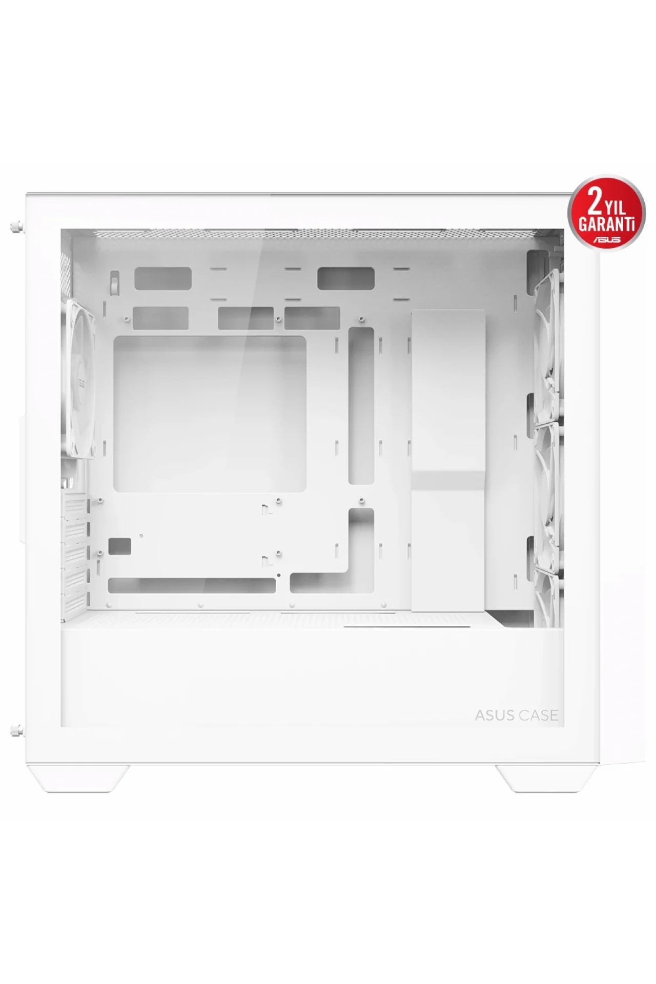 Asus A21 PLUS TG ARGB Siyah Temperli Cam USB 3.2 Mid Tower ATX Gaming Kasa