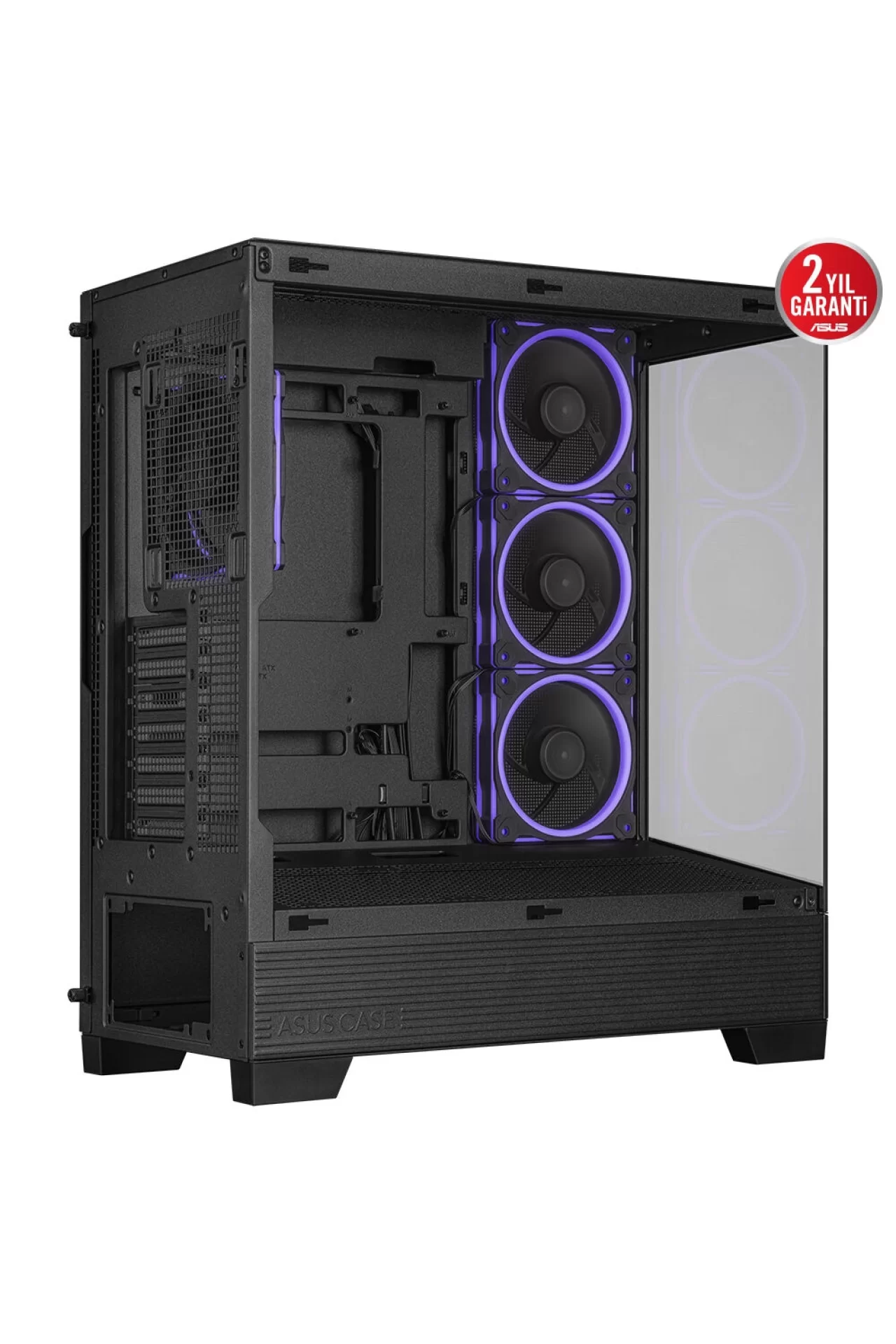 Asus A31 PLUS TG ARGB Siyah Temperli Cam USB 3.2 Mid Tower ATX Gaming Kasa