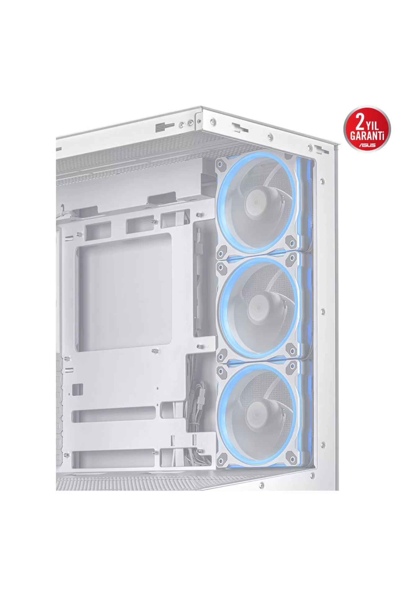 Asus A31 PLUS TG ARGB Beyaz Temperli Cam USB 3.2 Mid Tower ATX Gaming Kasa