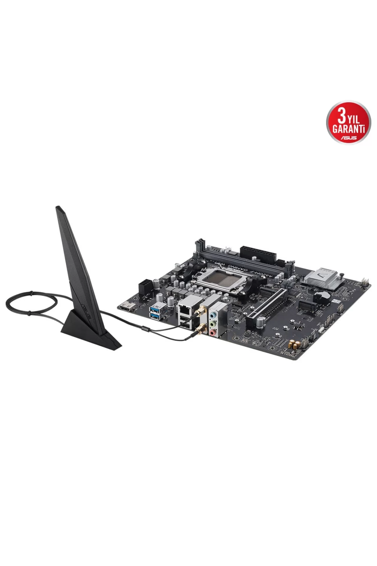 Asus A620M-F Gaming WIFI 8000MHz (OC) DDR5 Soket AM5 M.2 HDMI mATX Anakart