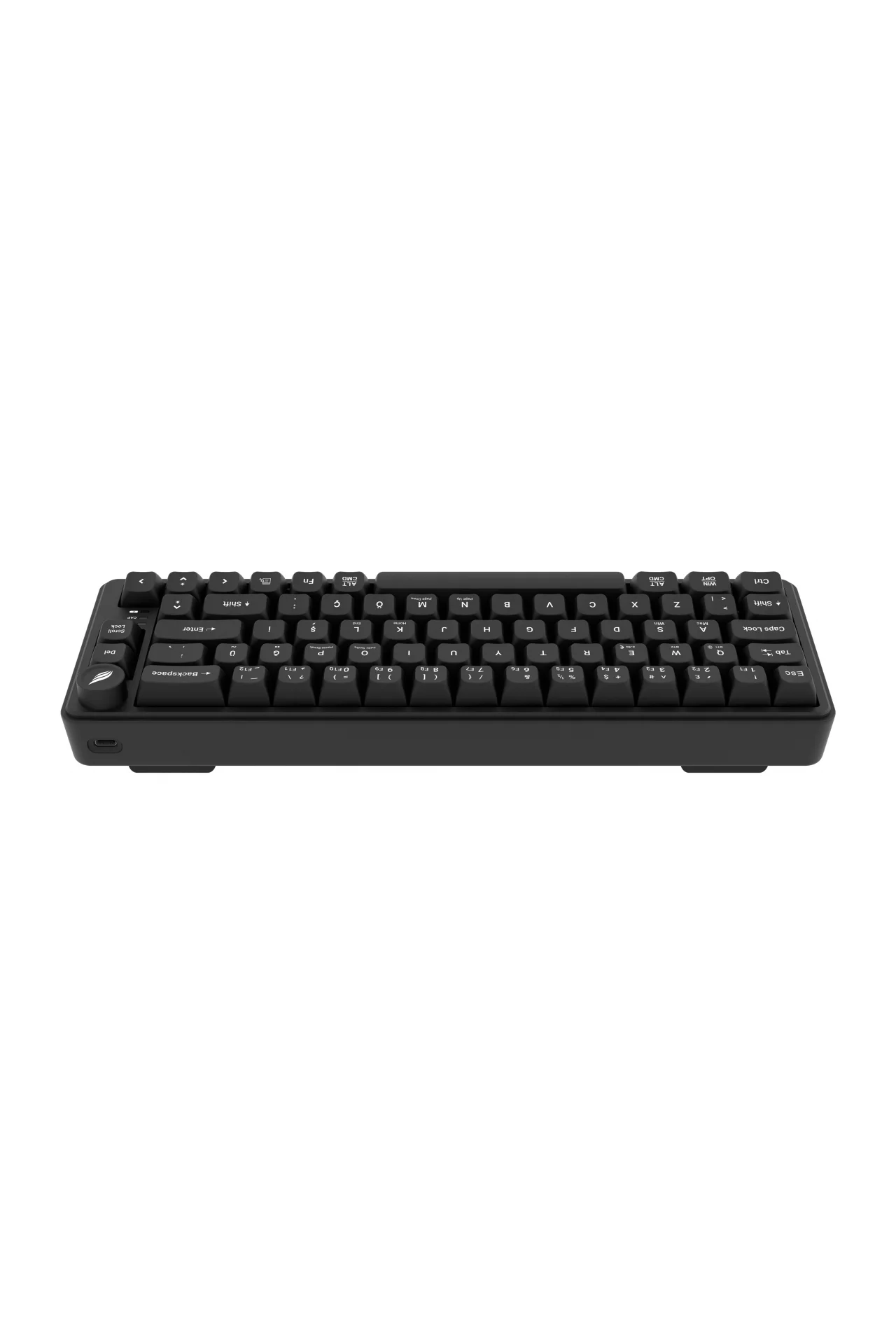 Hawk Gaming HK251 Membrane RGB Kablosuz/Bluetooth Siyah %65 Türkçe Gaming Klavye