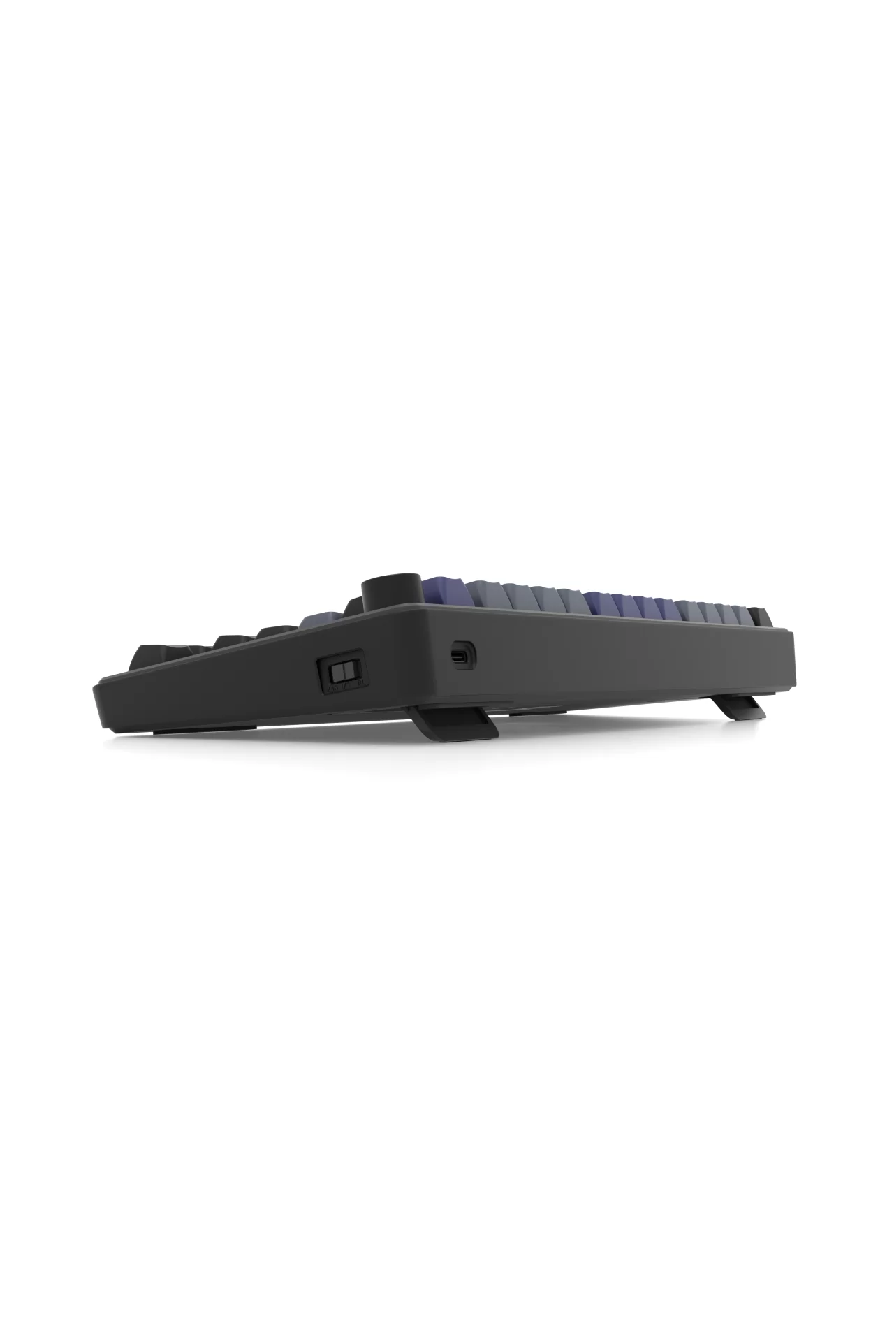 Hawk Gaming HK255 Membrane LCD RGB Kablosuz/Bluetooth Siyah Gri %75 Türkçe Gaming Klavye
