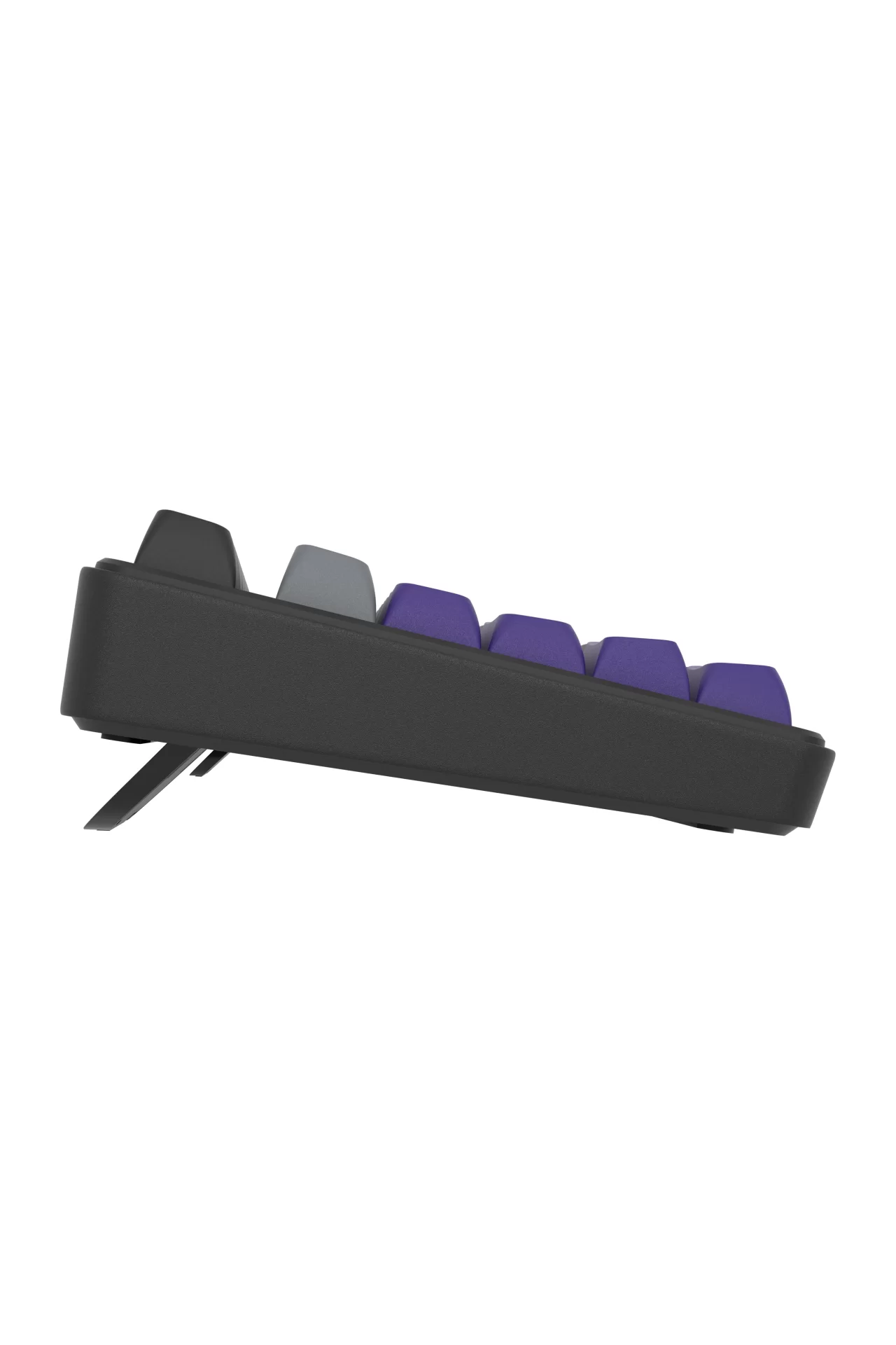 Hawk Gaming HK258 Membrane LCD RGB Kablosuz/Bluetooth Gri Mor Full Türkçe Gaming Klavye