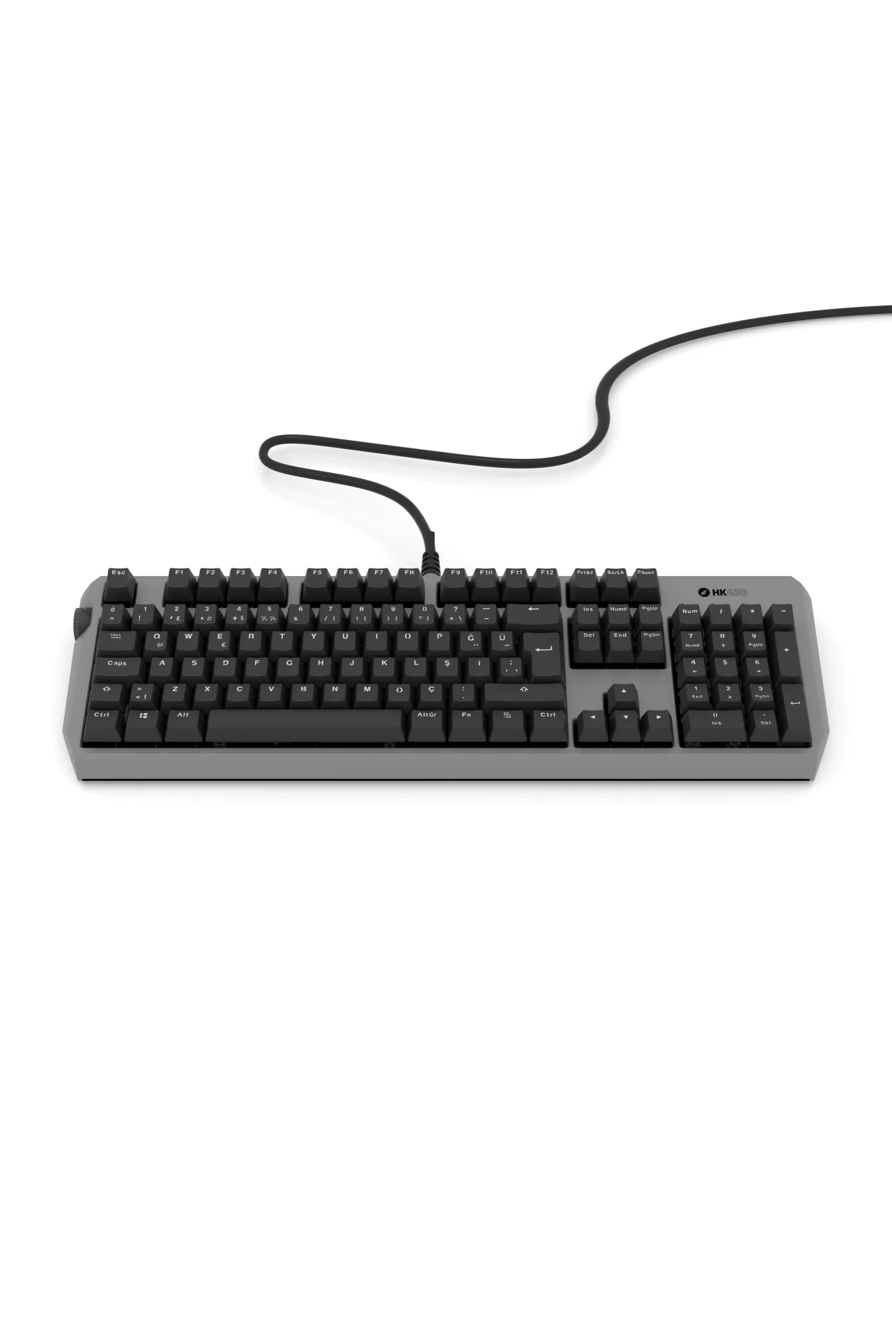 Hawk Gaming HK430 Mekanik Kırmızı Switch RGB Kablolu Metal Kasa Full Gaming Klavye