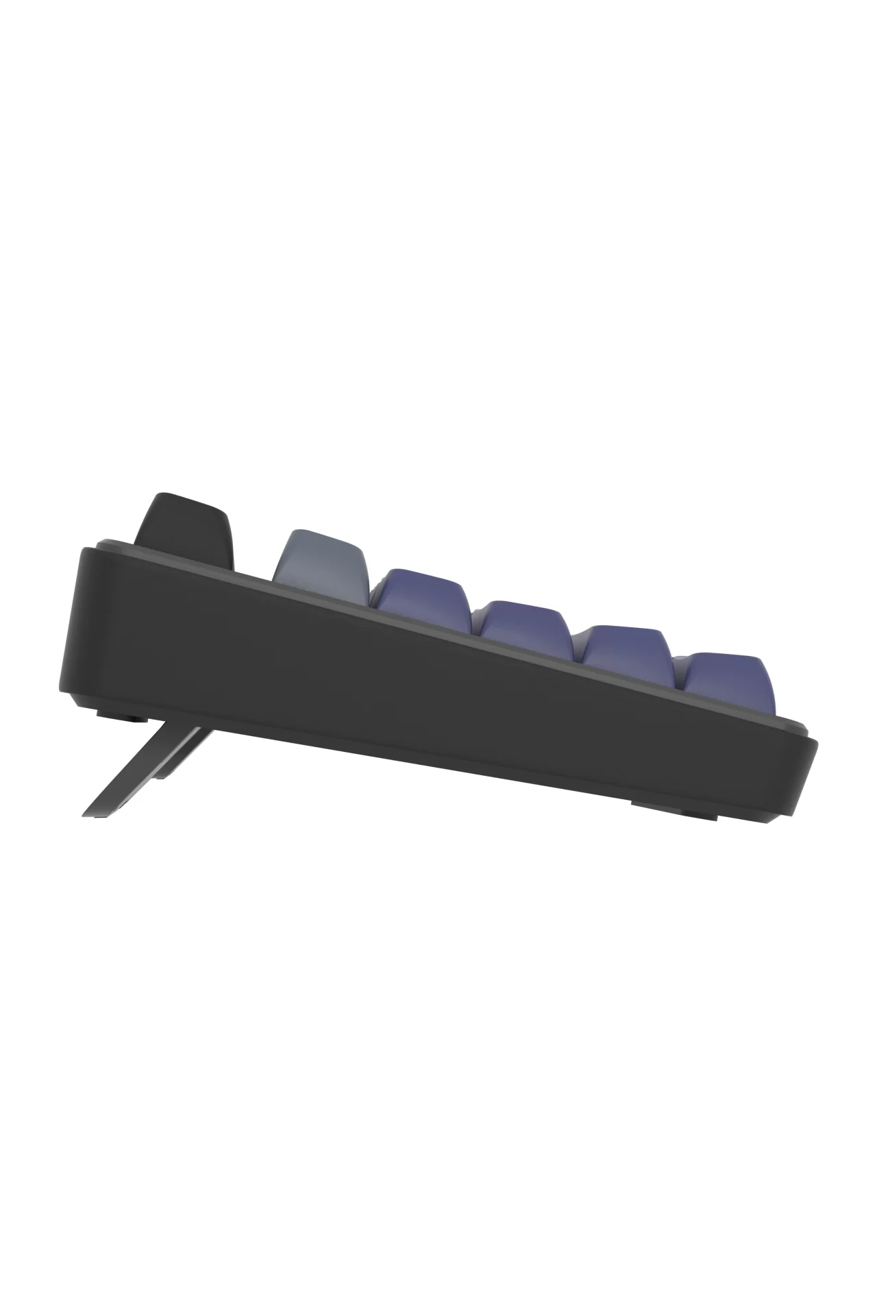 HK255 Membrane LCD RGB Kablosuz/Bluetooth Siyah Gri %75 Türkçe Gaming Klavye