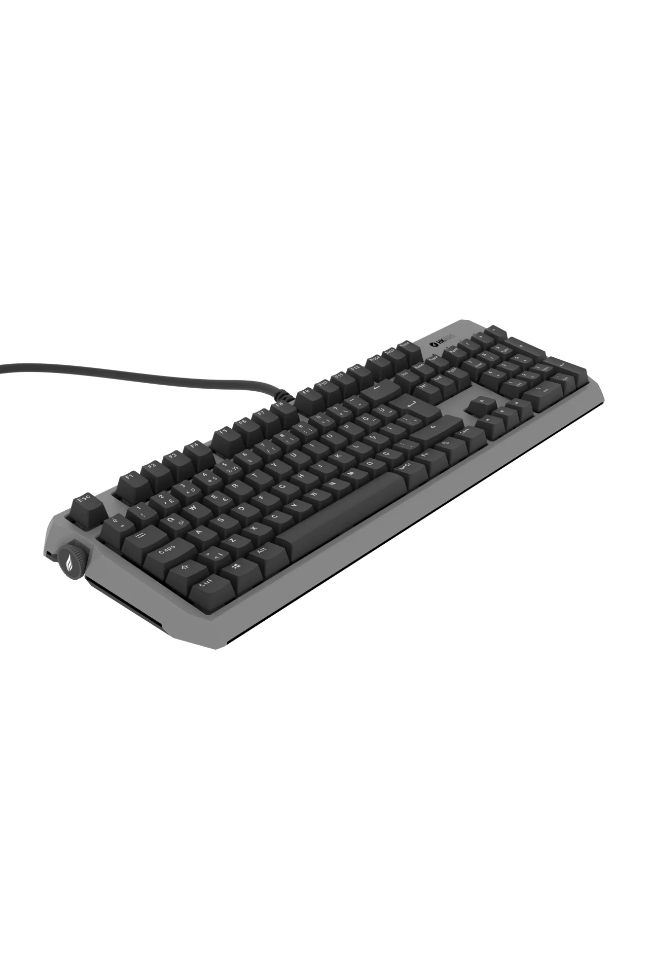 HK430 Mekanik Kırmızı Switch RGB Kablolu Metal Kasa Full Gaming Klavye